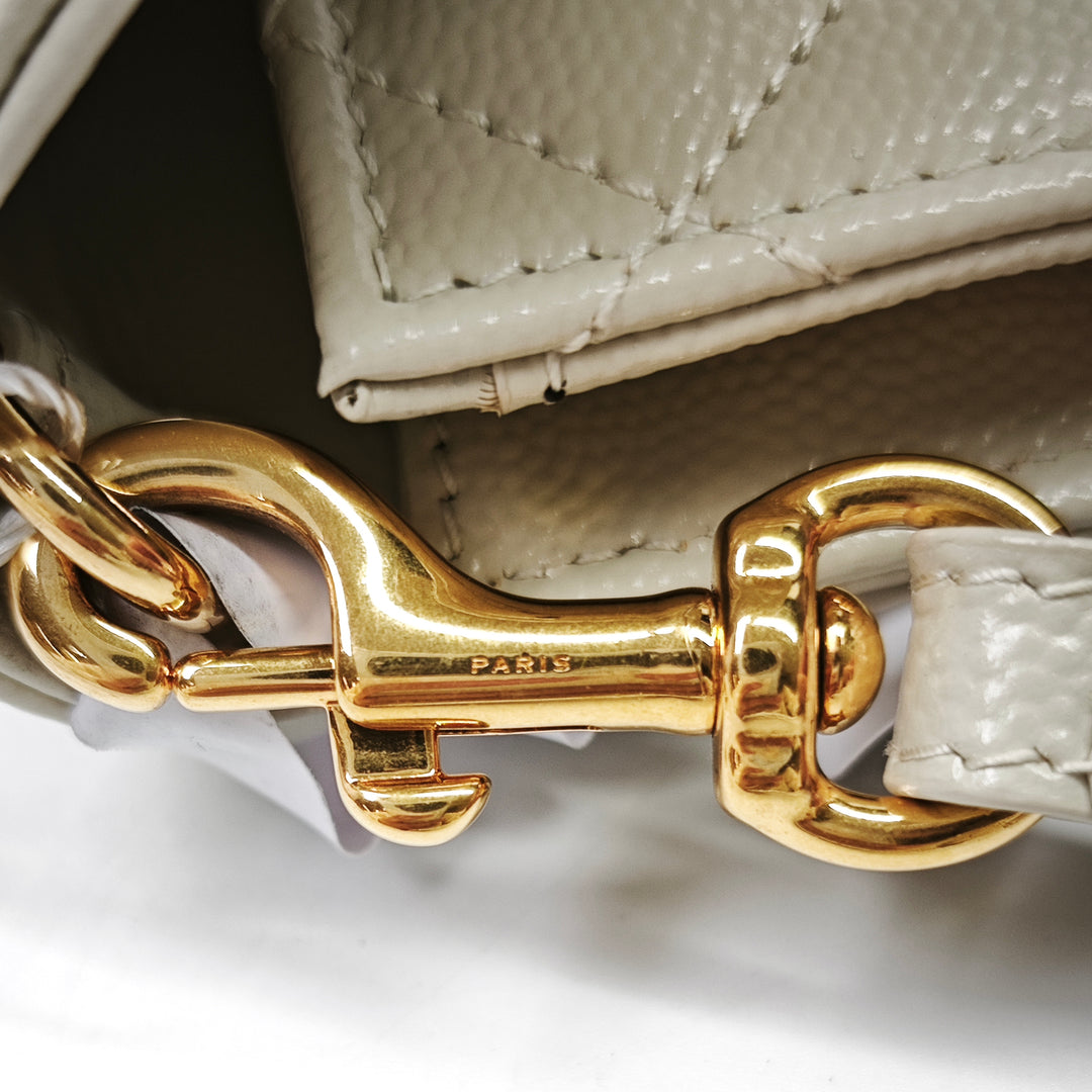 Saint Laurent Grain De Poudre Triquilt Monogram Envelope Pochette