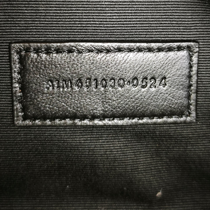 Saint Laurent Grain De Poudre Triquilt Monogram Envelope Pochette