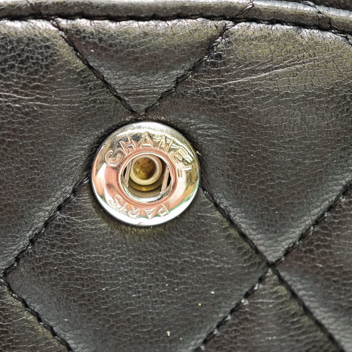Chanel Medium Classic Cuir d’agneau Double rabat