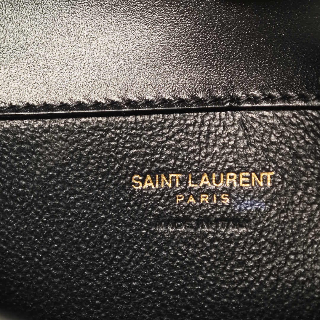 Saint Laurent Micro Cuir de veau Solferino Sac In Boîte
