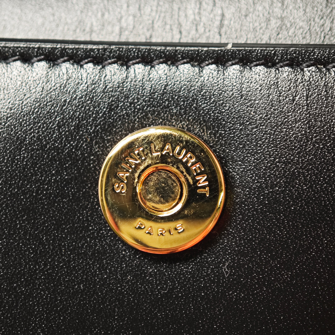 Saint Laurent Micro Cuir de veau Solferino Sac In Boîte
