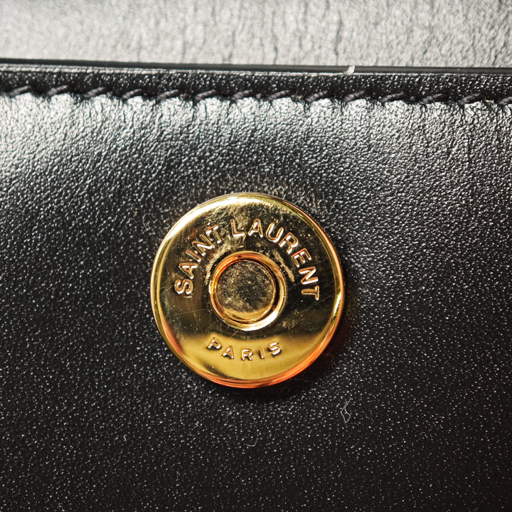 Saint Laurent Micro Cuir de veau Solferino Sac In Boîte
