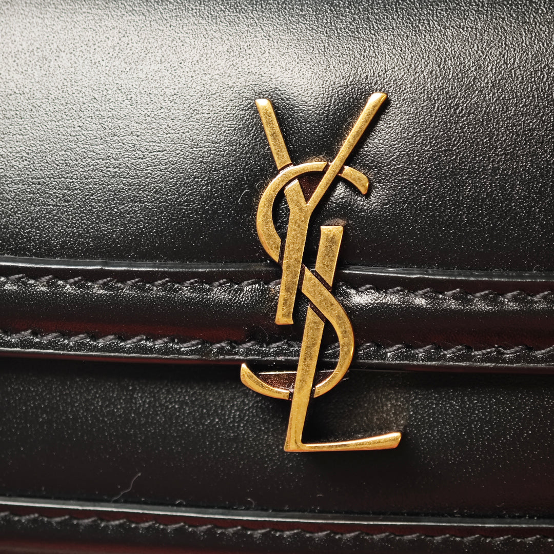 Saint Laurent Micro Cuir de veau Solferino Sac In Boîte