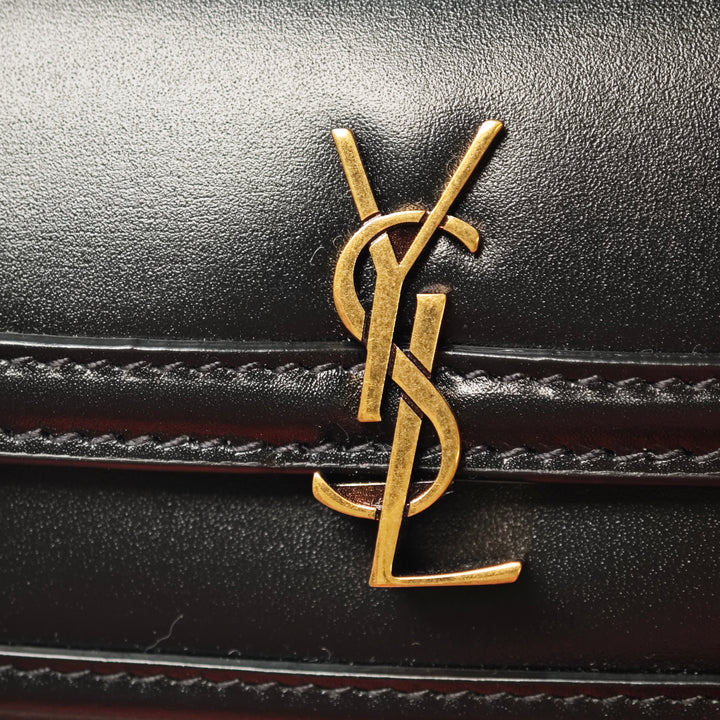 Saint Laurent Micro Cuir de veau Solferino Sac In Boîte