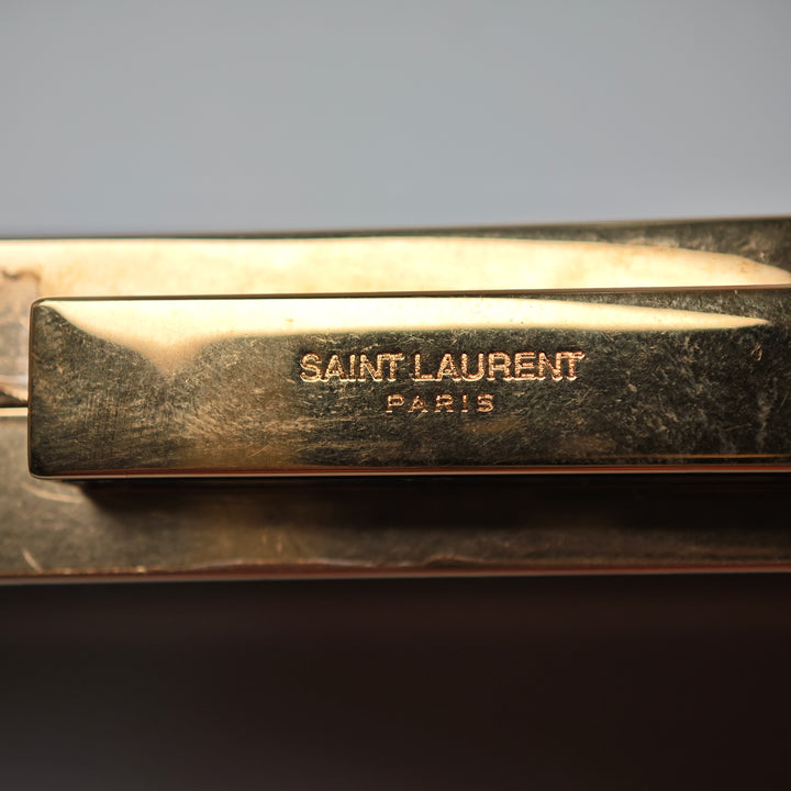 Saint Laurent Acrylic Boîte Minaudiere Pochette