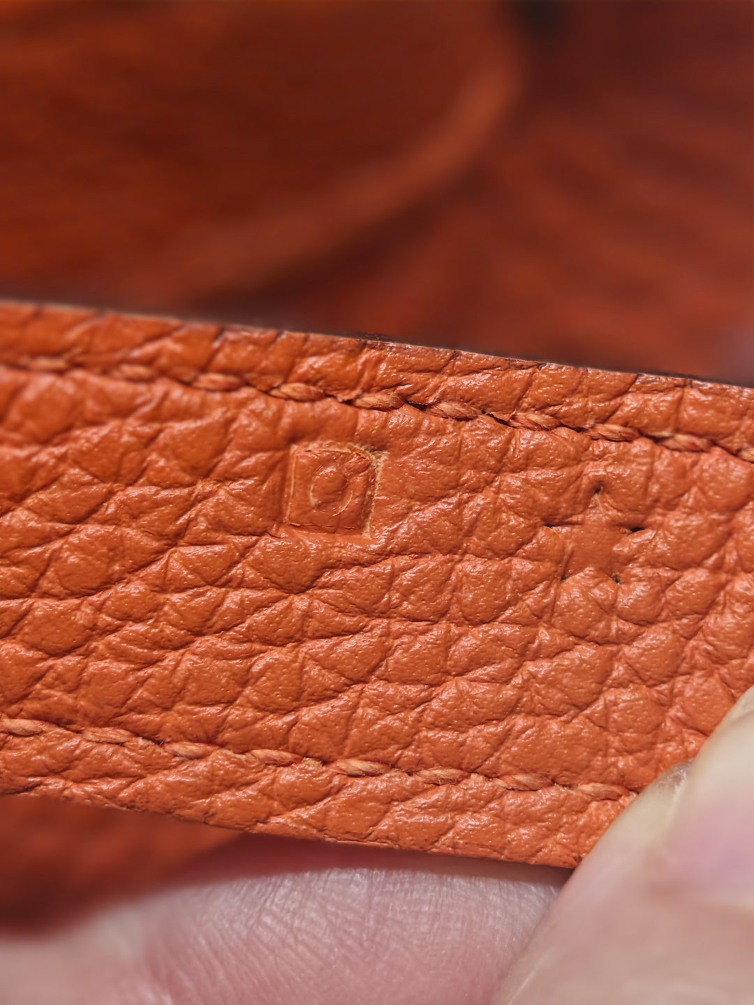 Hermès Clemence Birkin Retourne 30