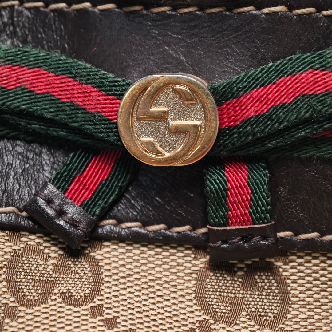 Gucci GG Toile Web Mayfair Cabas