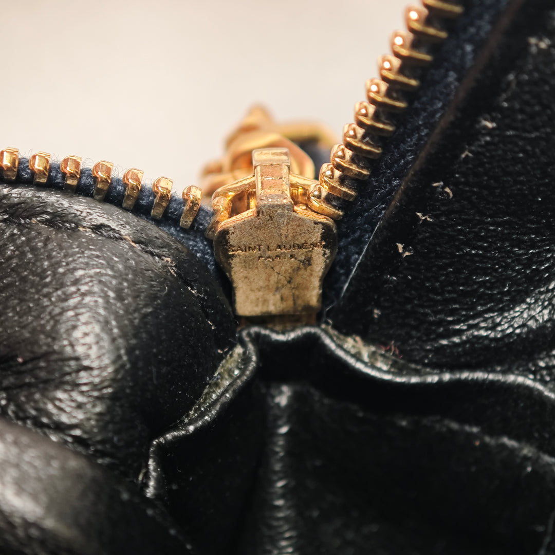Saint Laurent Cuir de veau Monogram Blogger Sac