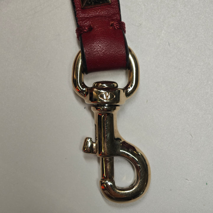 Valentino Medium Cuir Rockstud Double Handle Cabas