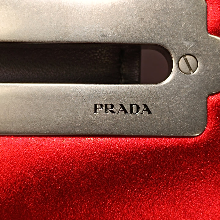 Prada Saffiano à finitions Metallic Vitello Cahier Sac
