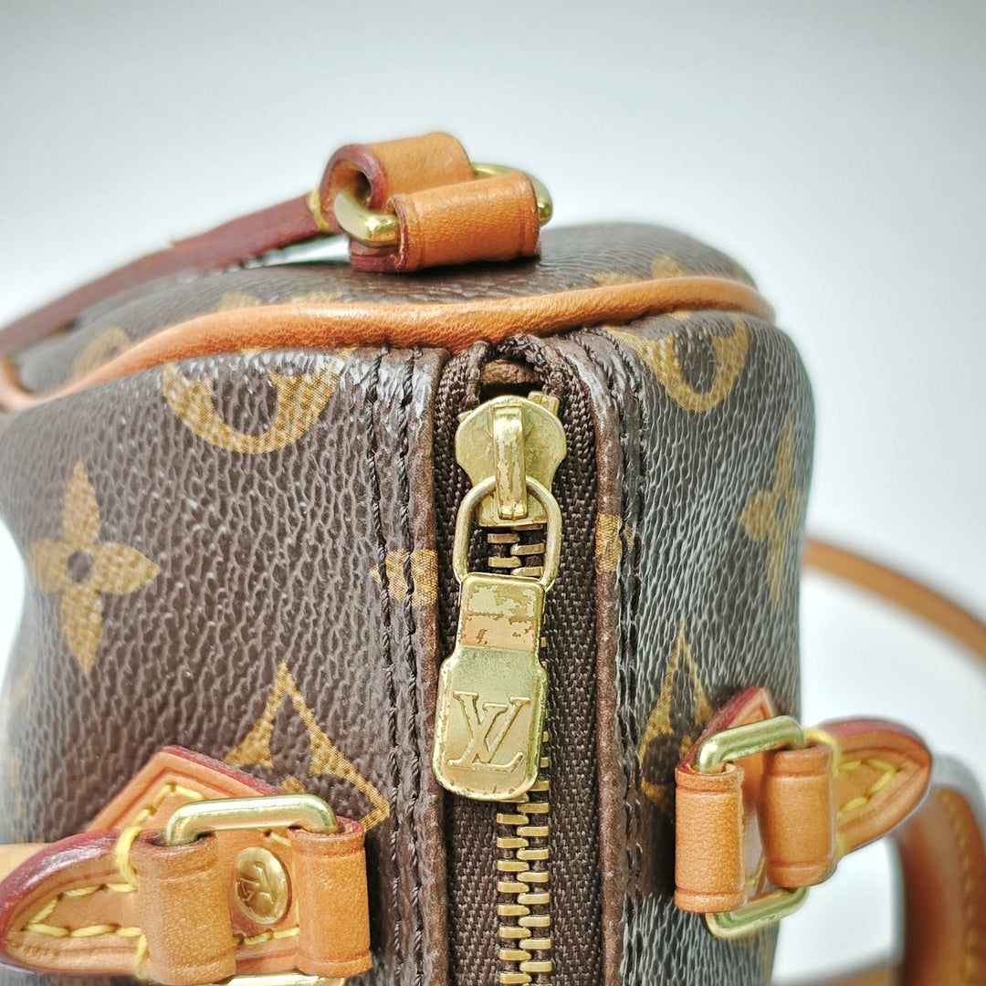Louis Vuitton Monogram Nano Speedy Bandouliere