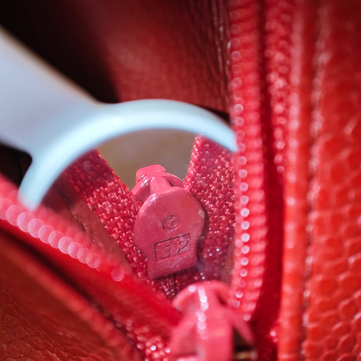 Chanel Medium Classic Caviar Double rabat