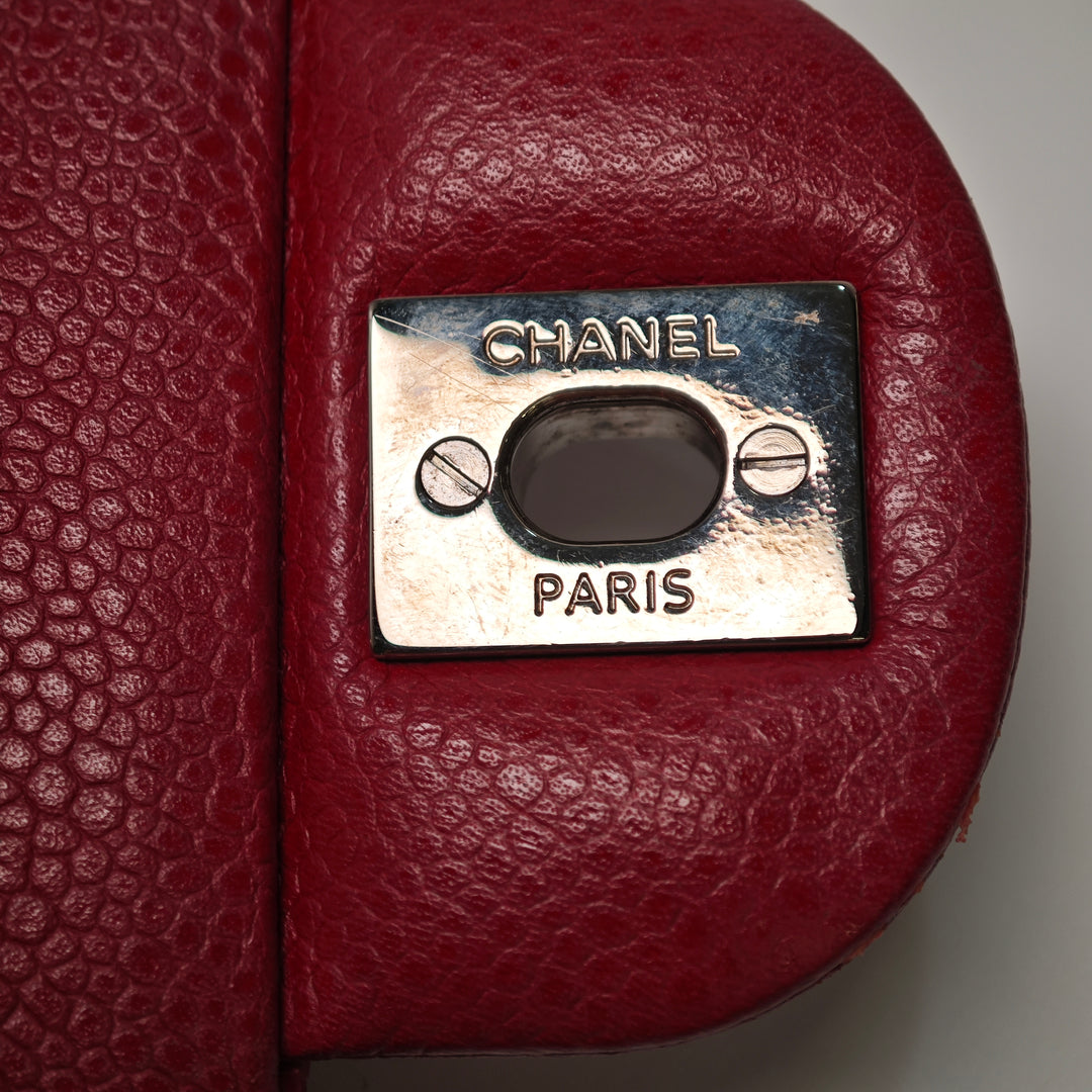 Chanel Medium Classic Caviar Double rabat