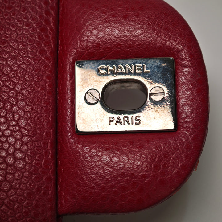 Chanel Medium Classic Caviar Double rabat