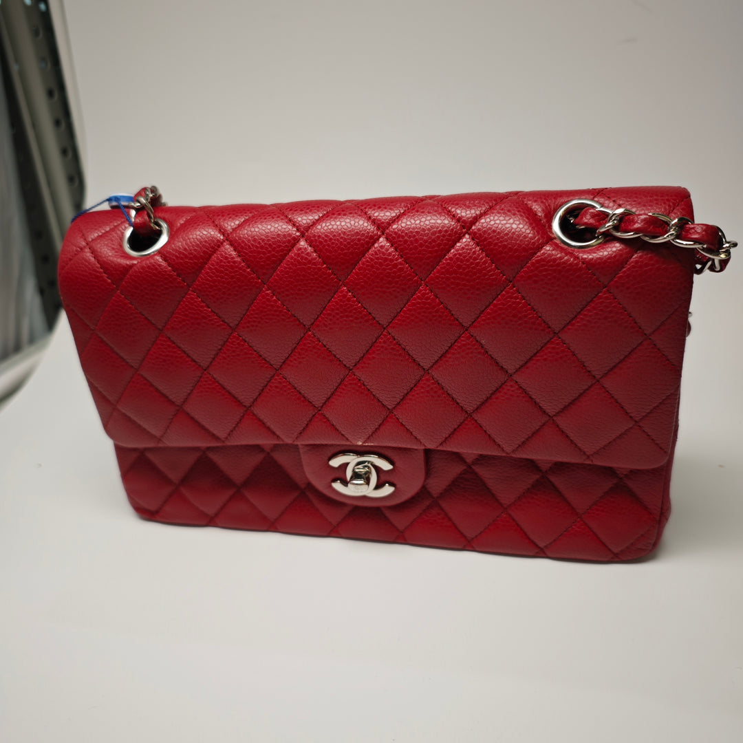 Chanel Medium Classic Caviar Double rabat