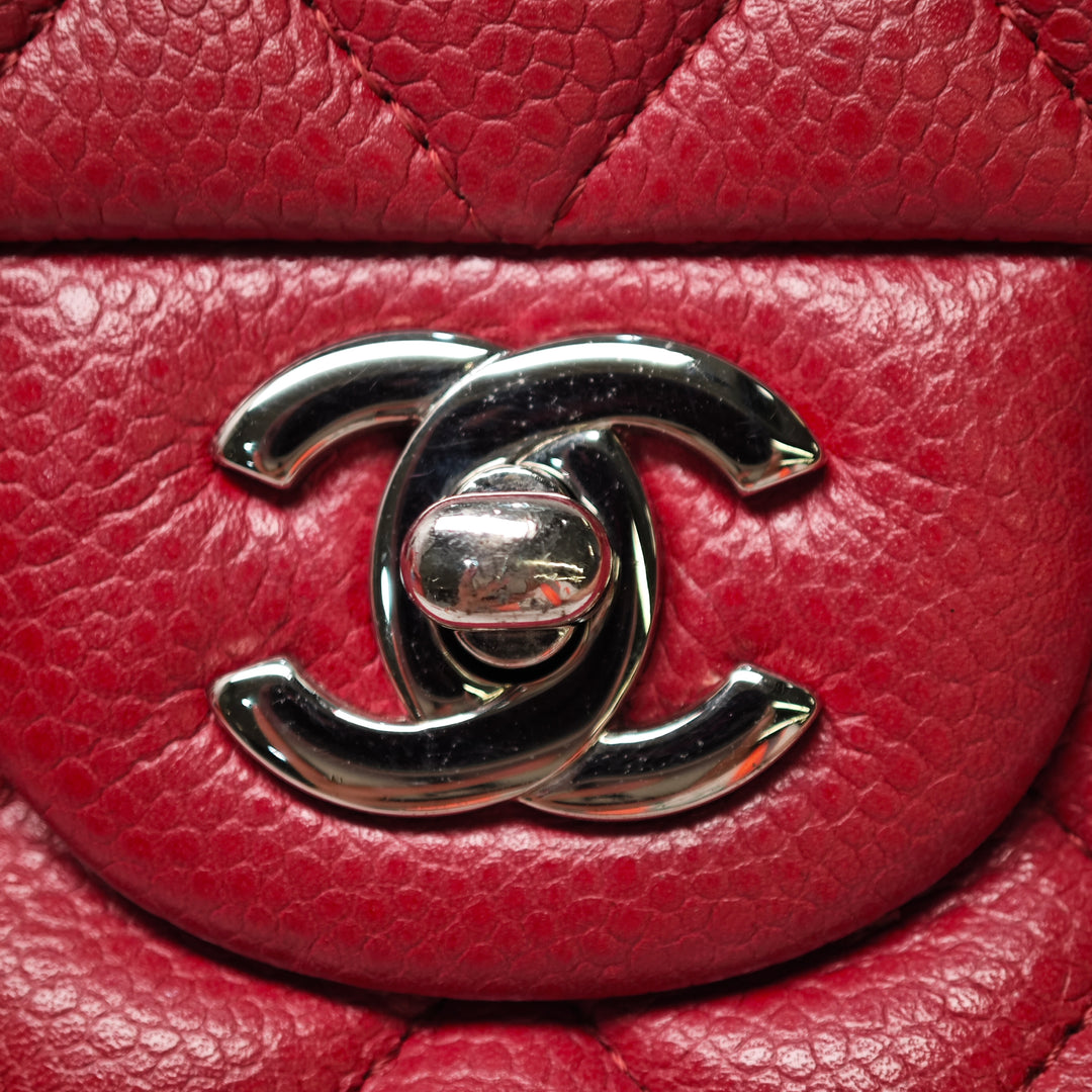Chanel Medium Classic Caviar Double rabat