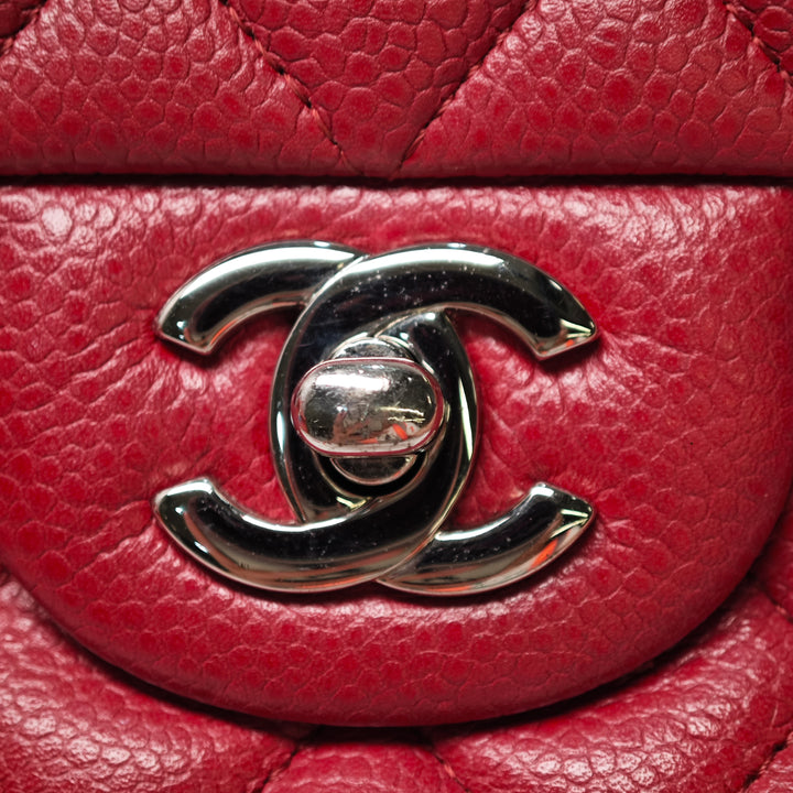 Chanel Medium Classic Caviar Double rabat