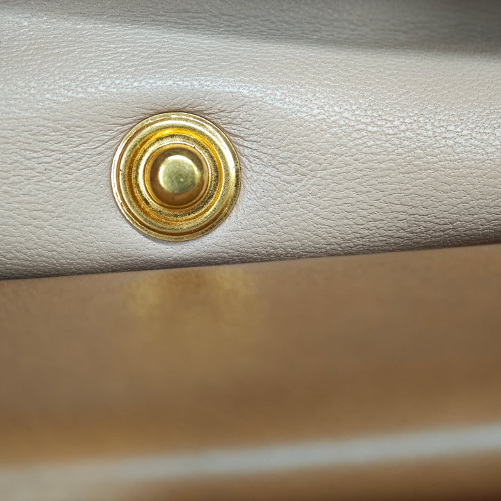Prada City Veau Frame anse supérieure Cabas