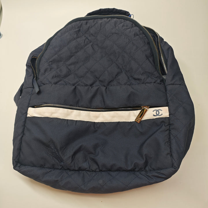Chanel CC Matelassé Nylon Sport Line Sac à dos