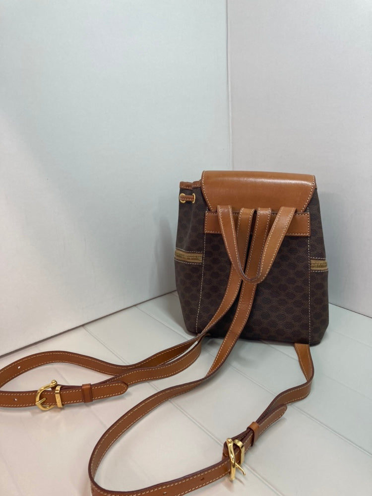 Celine Macadam Coated Toile Sac à dos