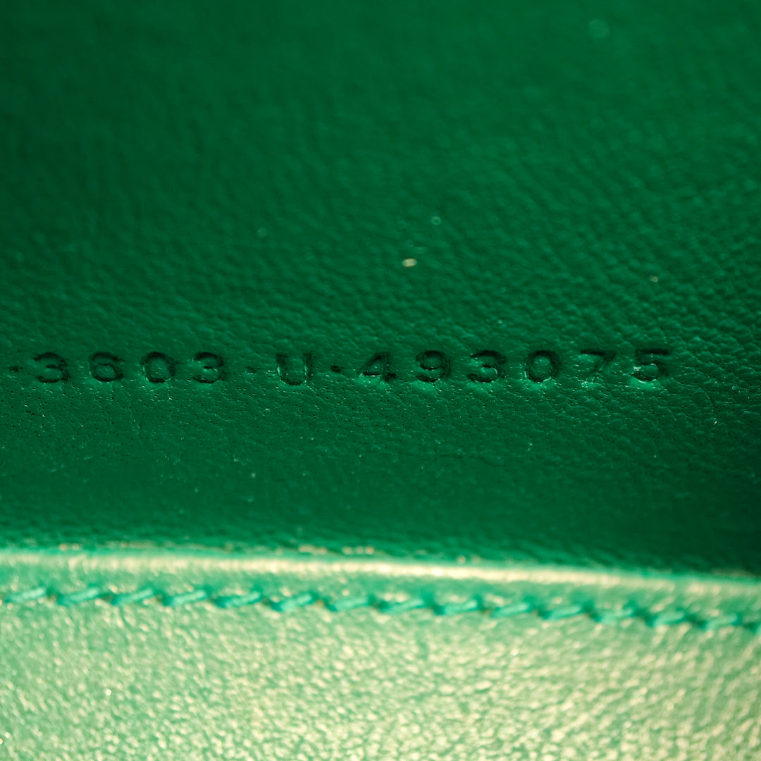 Balenciaga Croc embossé Cuir de veau Hourglass sac à anse supérieure XS