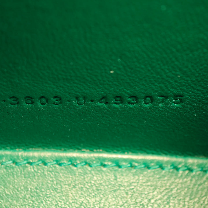 Balenciaga Croc embossé Cuir de veau Hourglass sac à anse supérieure XS