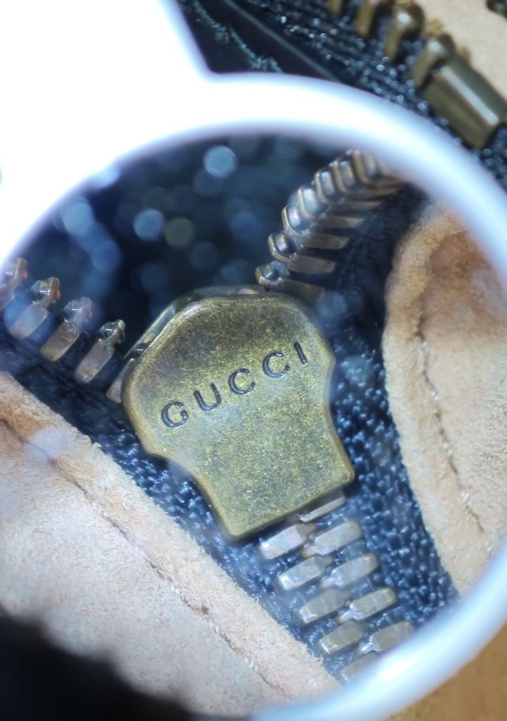 Gucci Small GG Marmont Matelasse Cuir de veau Sylvie sac à anse supérieure