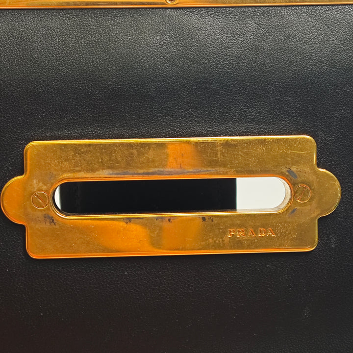 Prada Velours Cahier Sac porté croisé