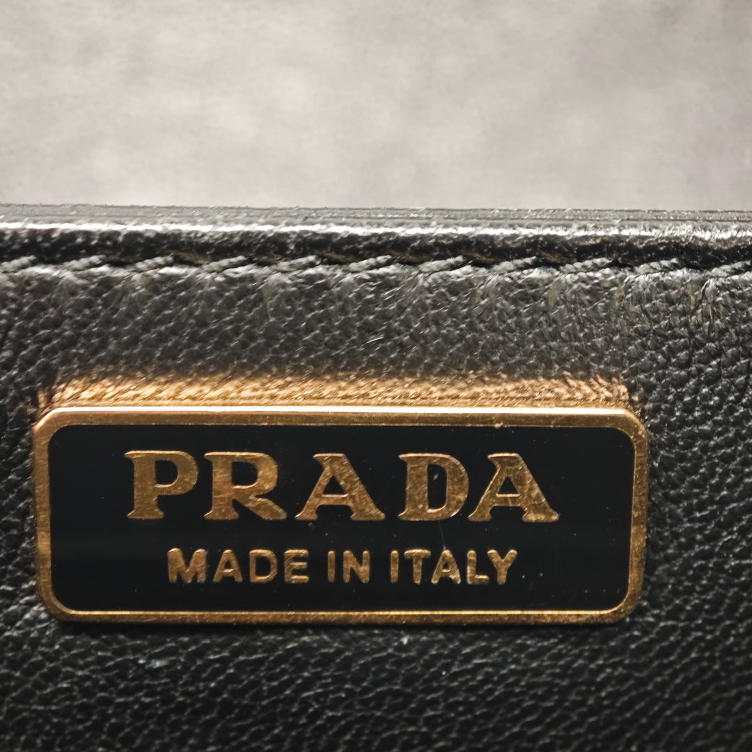 Prada Velours Cahier Sac porté croisé
