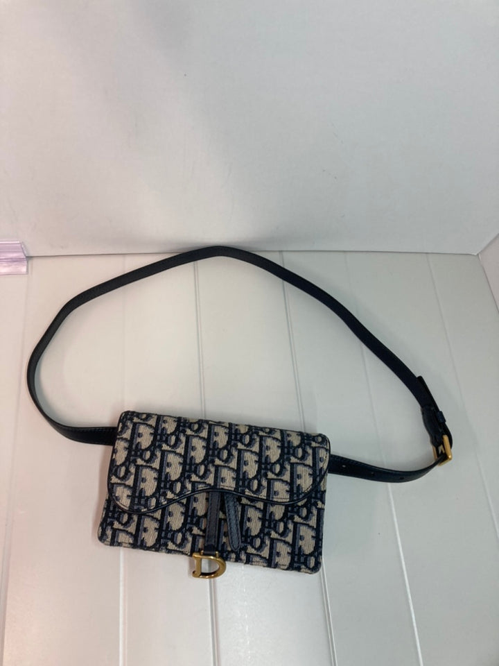Dior Oblique Toile Saddle Sac ceinture