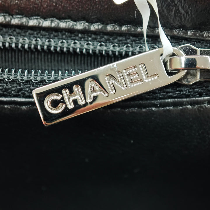 Chanel CC Matelassé Cuir d’agneau Frame Pochette