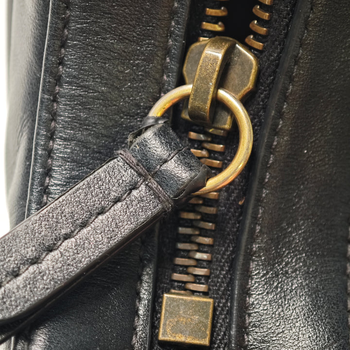 Gucci Mini GG Marmont Matelasse Cuir de veau Half Moon Sac