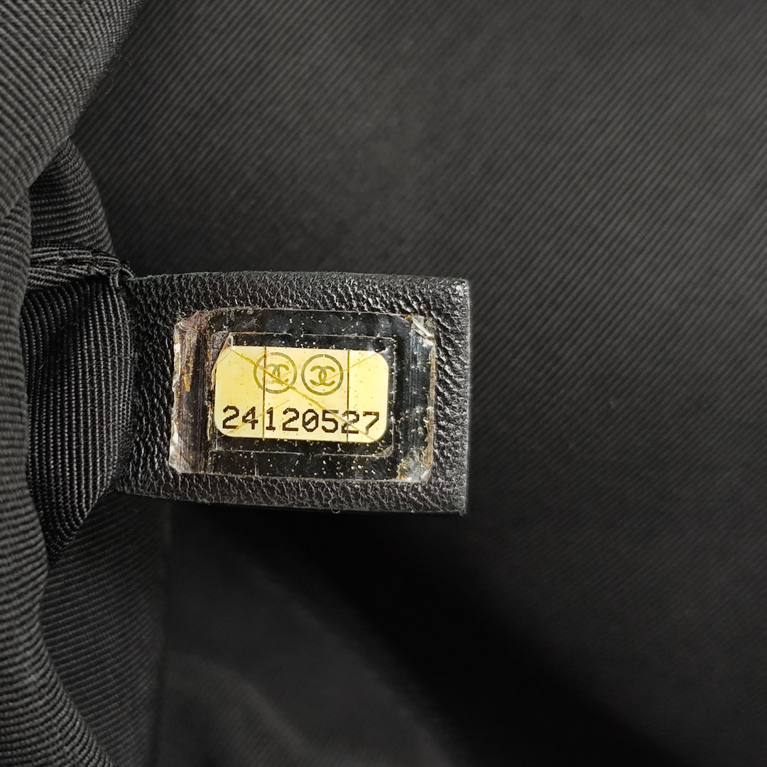 Chanel Matelassé Cuir d’agneau Grip Pochette