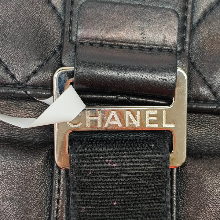 Chanel Matelassé Cuir d’agneau Grip Pochette