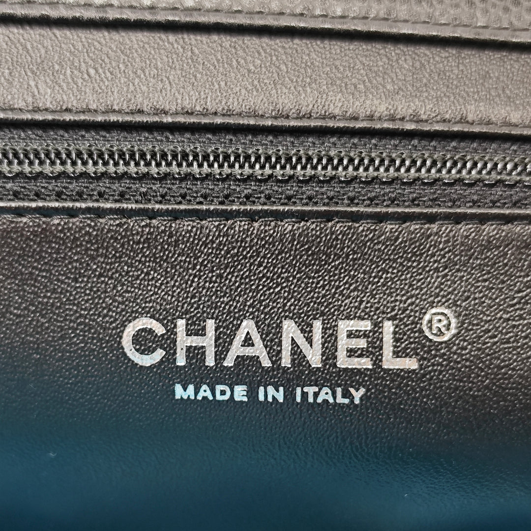Chanel Large CC Matelassé Caviar Frame Pochette