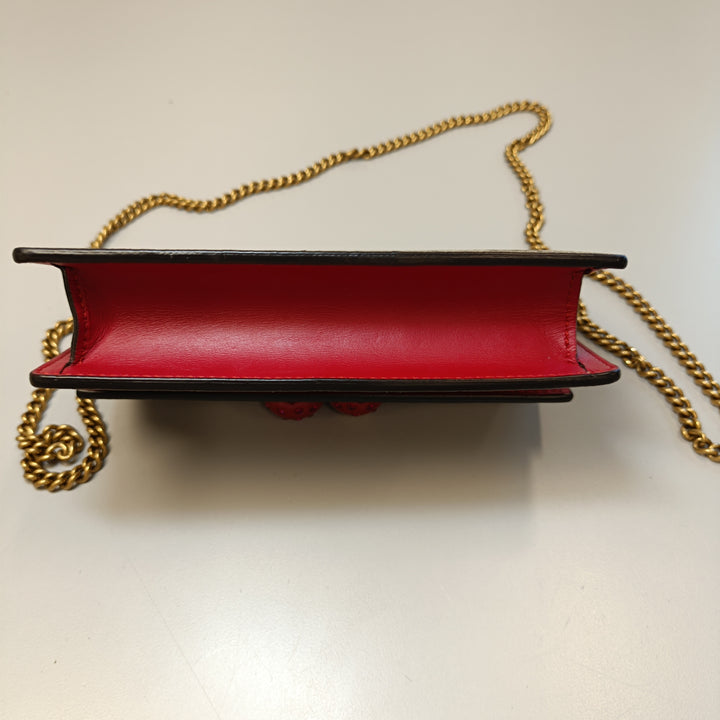 Gucci Mini GG Supreme Cherry Sac porté croisé