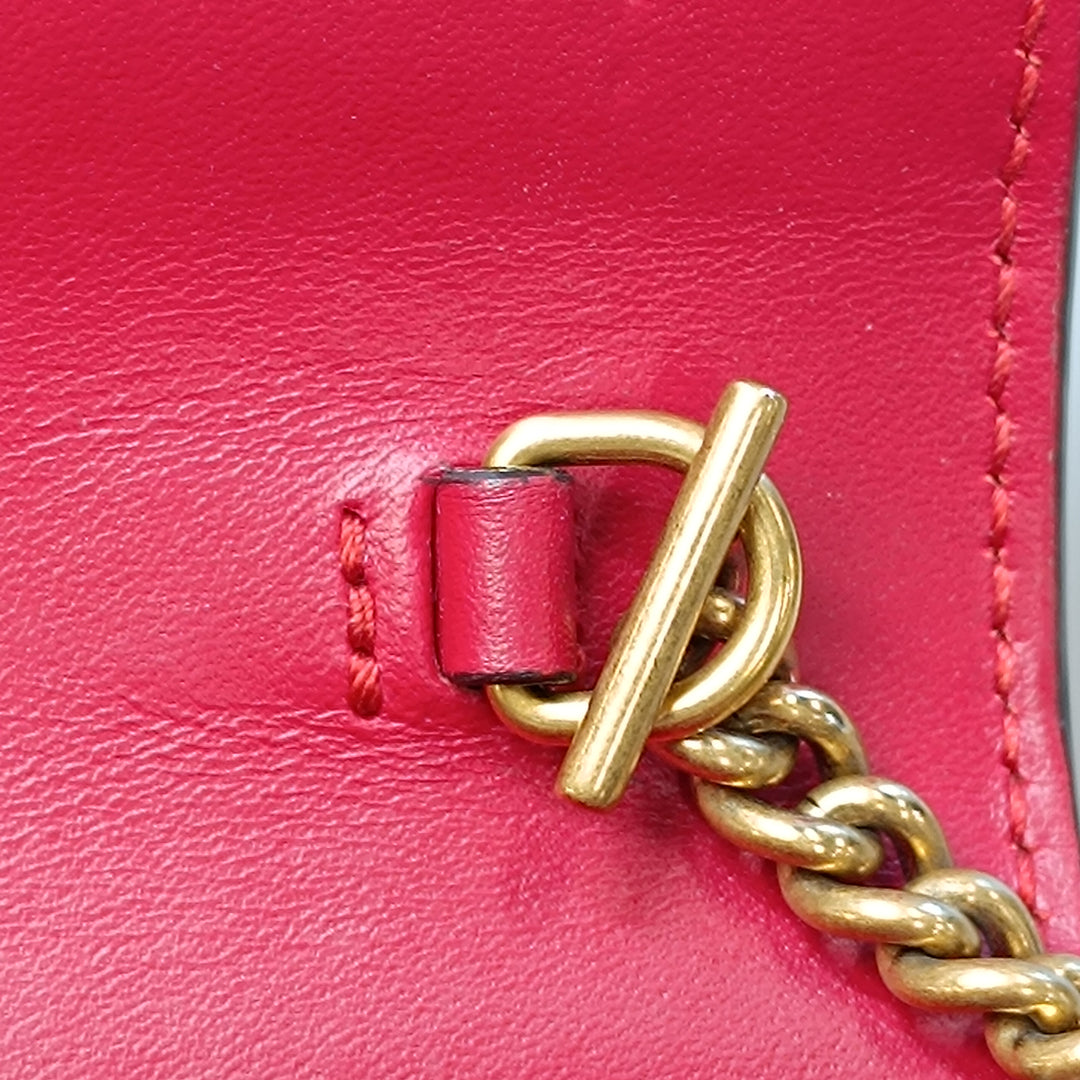 Gucci Mini GG Supreme Cherry Sac porté croisé