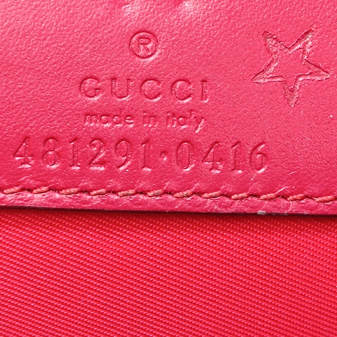 Gucci Mini GG Supreme Cherry Sac porté croisé