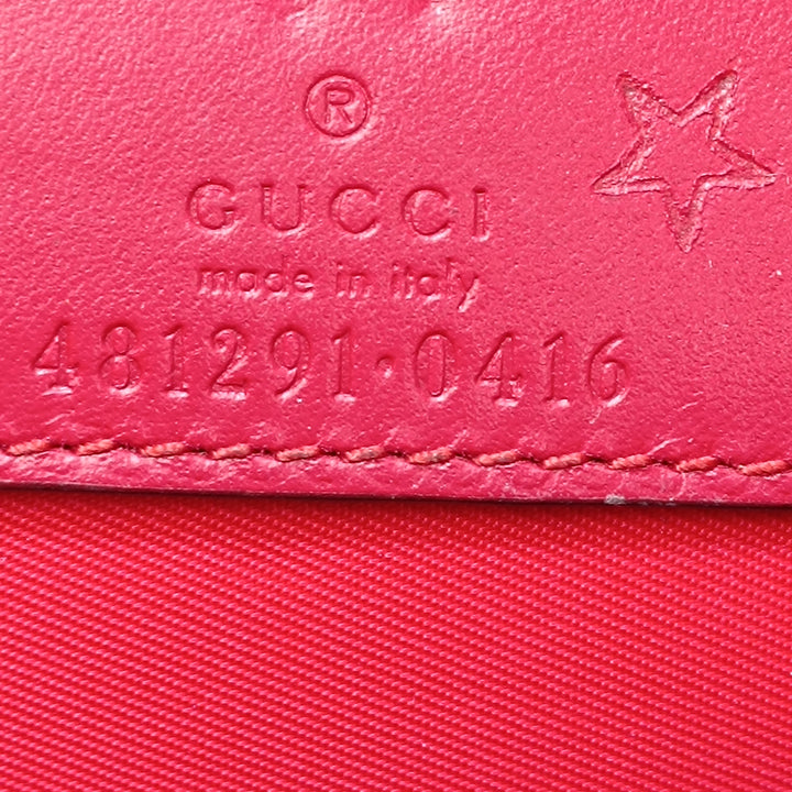 Gucci Mini GG Supreme Cherry Sac porté croisé