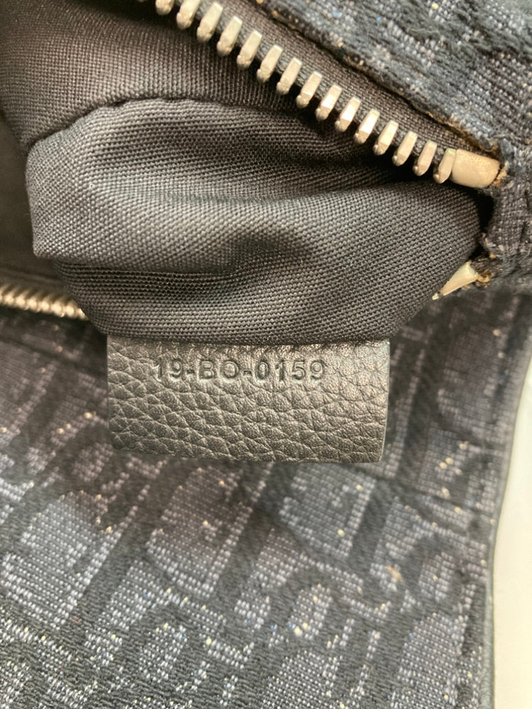 Dior Oblique Toile Saddle Sac porté croisé