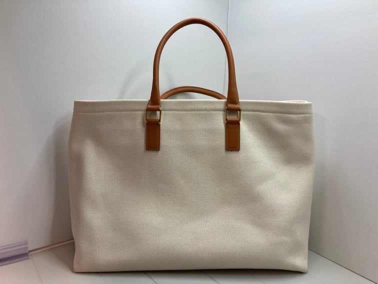 Celine Small Toile Logo Print Horizontal Cabas Cabas