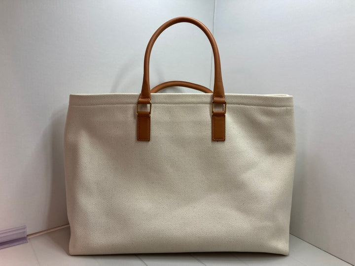 Celine Small Toile Logo Print Horizontal Cabas Cabas