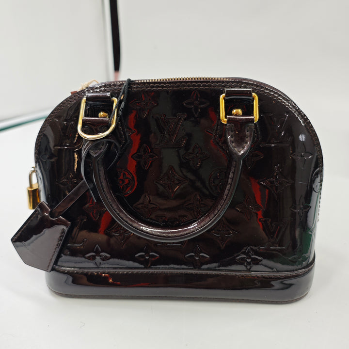 Louis Vuitton Monogram Vernis Alma BB