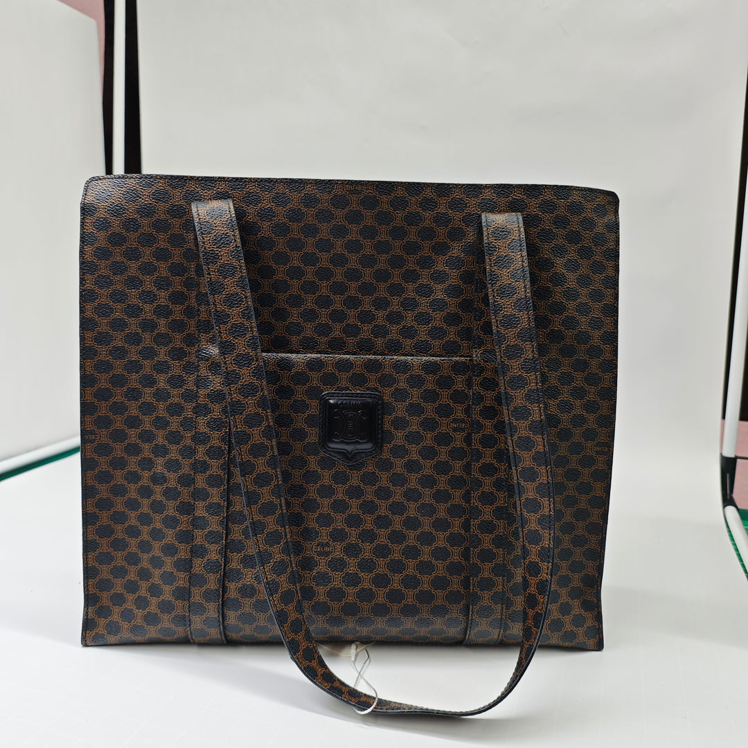 Celine Macadam Coated Toile Cabas