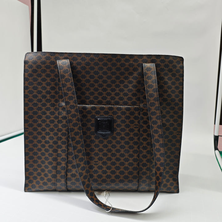 Celine Macadam Coated Toile Cabas