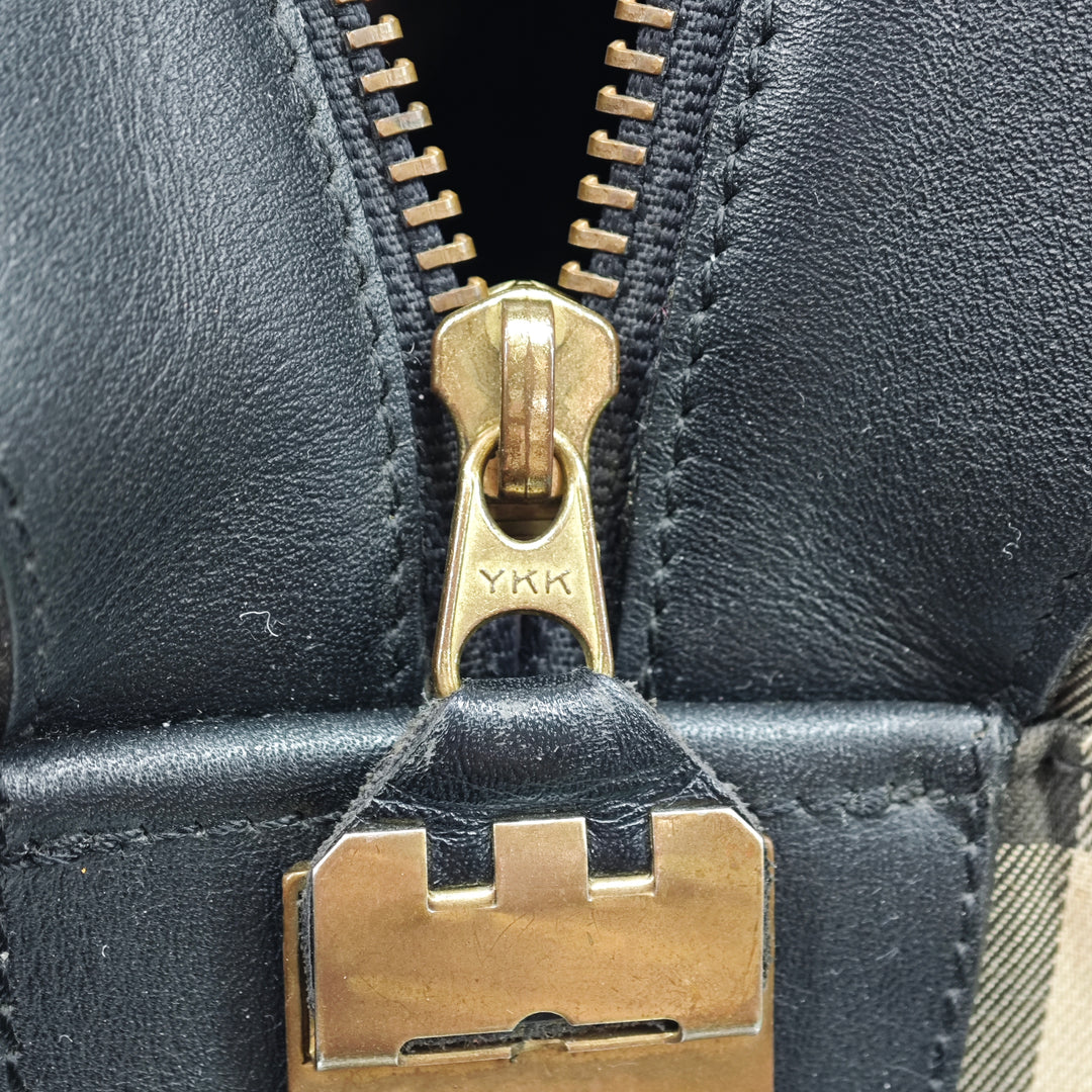 Burberry Haymarket Check Toile Sac de voyage