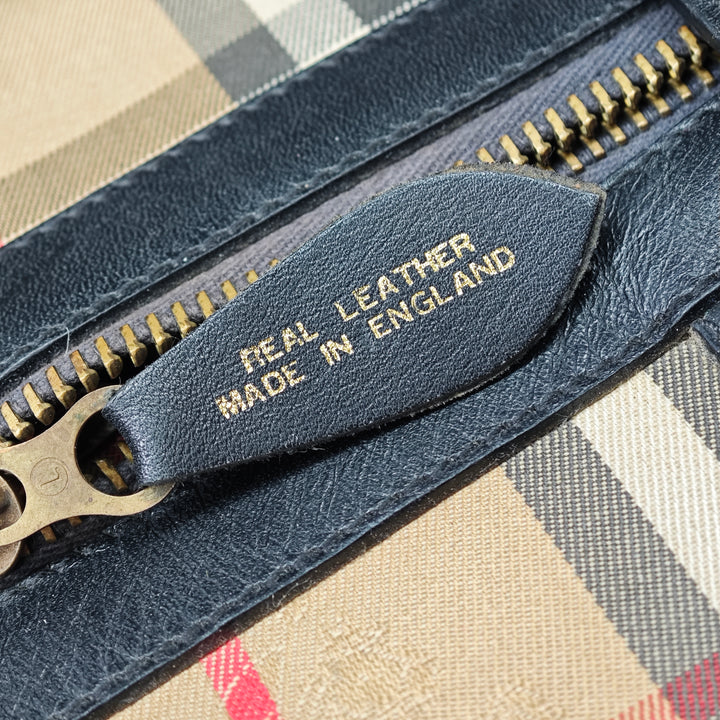 Burberry Haymarket Check Toile Sac de voyage