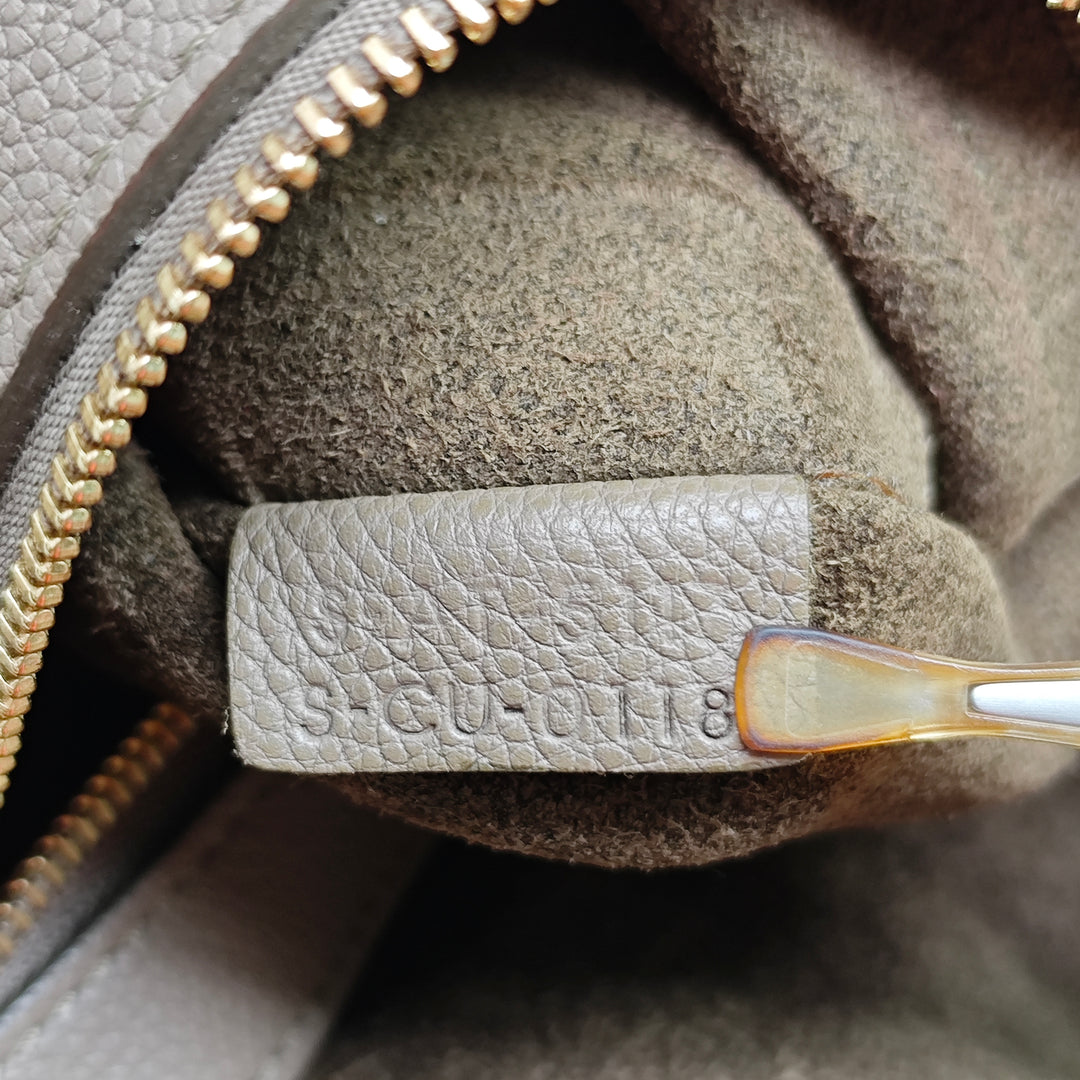 Celine Small Cuir de veau grainé Phantom Cabas Cabas