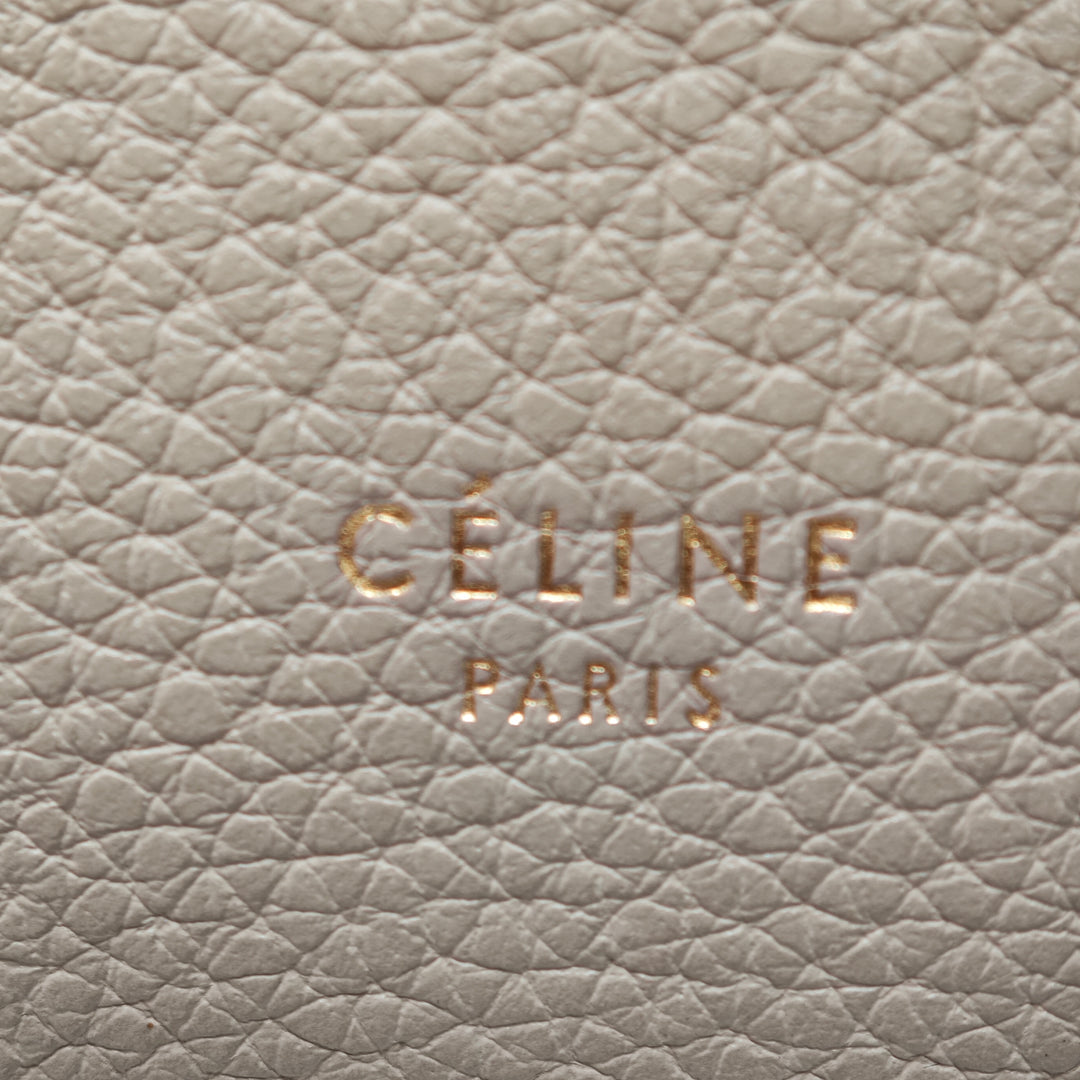 Celine Small Soft Cuir de veau grainé Seau Sangle Bucket Sac