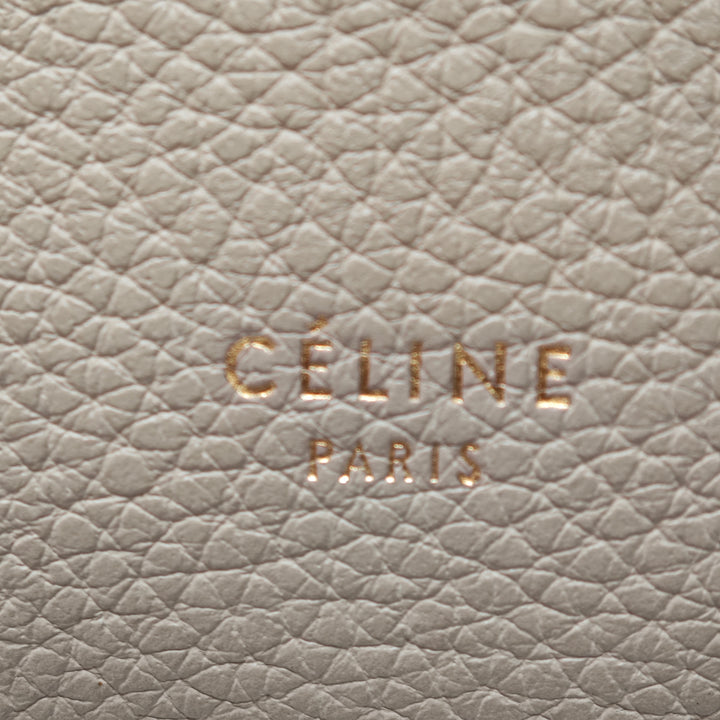 Celine Small Soft Cuir de veau grainé Seau Sangle Bucket Sac
